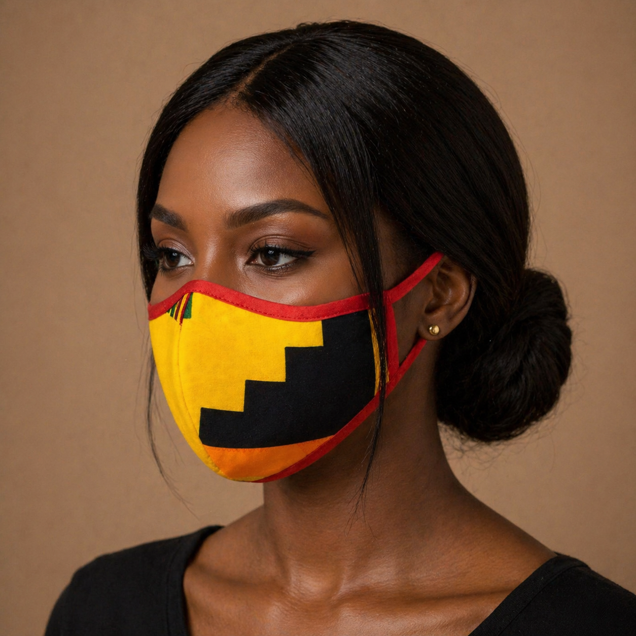 Rise Kente Face Mask