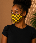 Shortcake Ankara Face Mask